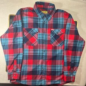 DIXXON Vibrant Plaid Flannel Shirt